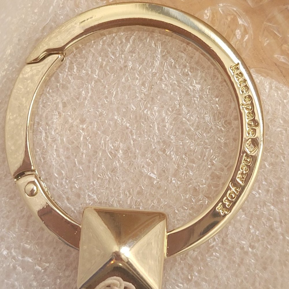 Kate Spade Stacked Spade Key FOB in Seaside - Picture 10 of 10